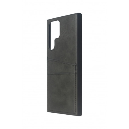 JM Y POCKET case for Galaxy S22 Ultra Black (Black)