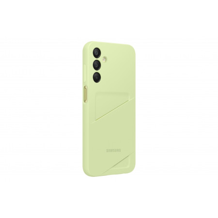 OA156TME Card Slot Case for Samsung Galaxy A15, Lime (Lime)