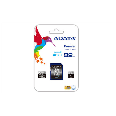 ADATA Premier 32 GB SDHC Flash memory class 10 No