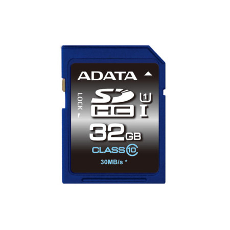 ADATA Premier 32 GB SDHC Flash memory class 10 No