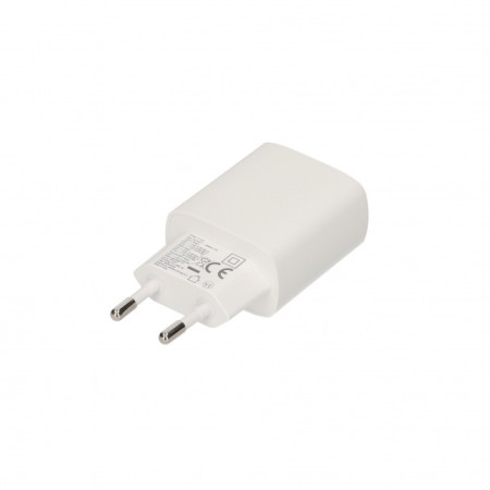 SEEK TOTI 20W Type-C + USB A Wall Fast Charger, White (White)