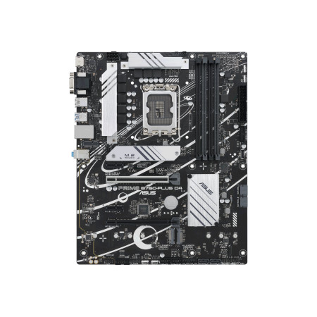 Asus PRIME B760-PLUS D4 Processor family Intel Processor socket LGA1700 DDR4 Supported hard disk drive interfaces M.2, SATA Numb