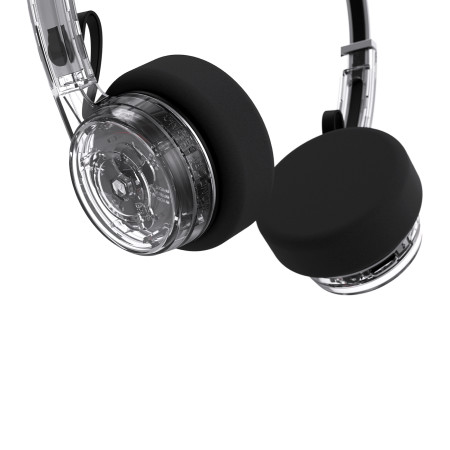 Mondo Wireless On-Ear Headphones By Defunc M1202 Built-in microphone Bluetooth Clear