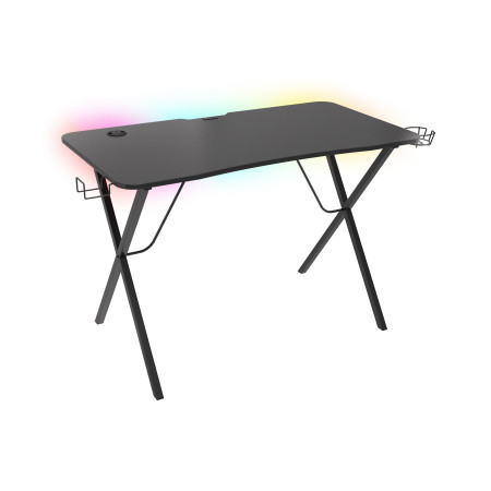 Genesis Holm 200 RGB Gaming Desk, Black Genesis