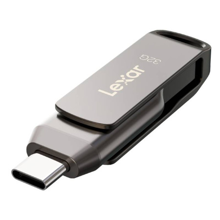 2-in-1 Flash Drive | JumpDrive Dual Drive D400 | 32 GB | USB 3.1 | Grey