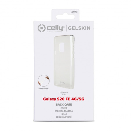 CELLY Gelskin back cover Samsung Galaxy S20FE (Transparent)