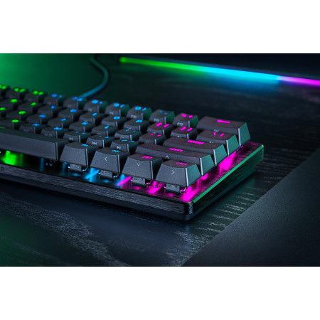 Razer | Mini Gaming Keyboard | Huntsman V3 Pro | Gaming Keyboard | Wired | Nordic | Black | Analog Optical