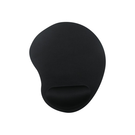 Gembird MP-ERGO-01 Mouse pad with soft wrist support, black Gembird