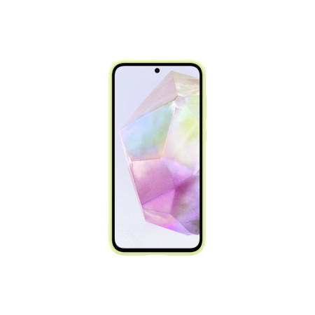 PA356TMEGWW Silicone case for Samsung Galaxy A35 Lime (Lime)