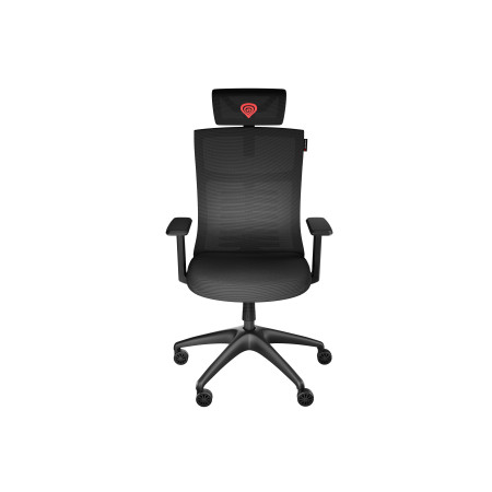 Genesis mm | Base material Nylon Castors material: Nylon with CareGlide coating | Ergonomic Chair | Astat 200 | Black