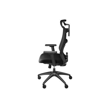 Genesis mm | Base material Nylon Castors material: Nylon with CareGlide coating | Ergonomic Chair | Astat 200 | Black