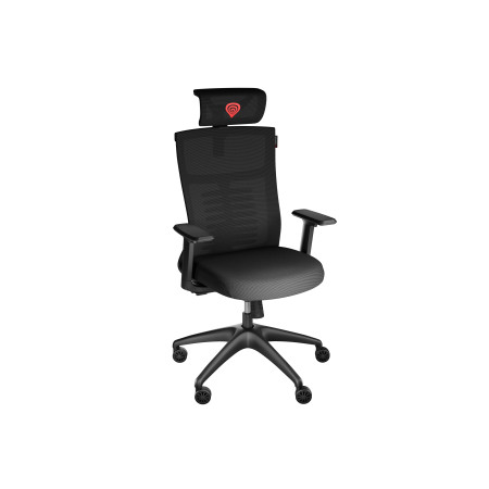 Genesis mm | Base material Nylon Castors material: Nylon with CareGlide coating | Ergonomic Chair | Astat 200 | Black