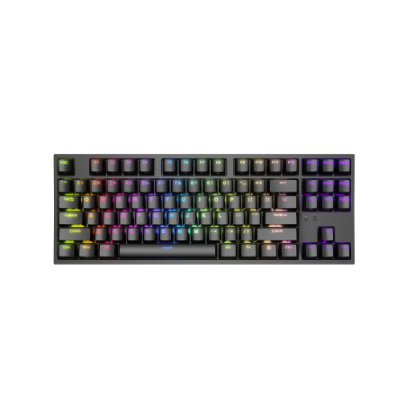 Genesis Mechanical Gaming Keyboard THOR 404 TKL RGB Mechanical Gaming Keyboard Wired US Kailh Box Brown V2 USB Type-A 1005 g