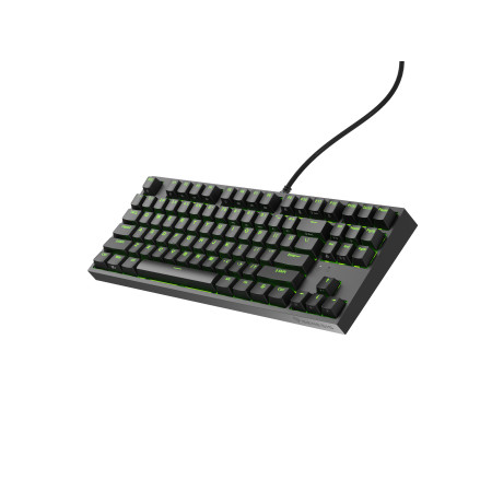 Genesis Mechanical Gaming Keyboard THOR 404 TKL RGB Mechanical Gaming Keyboard Wired US Kailh Box Brown V2 USB Type-A 1005 g