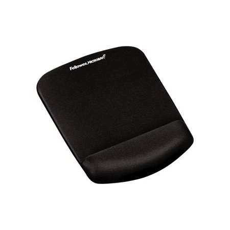 Fellowes Mouse pad with wrist support PlushTouch, black Fellowes