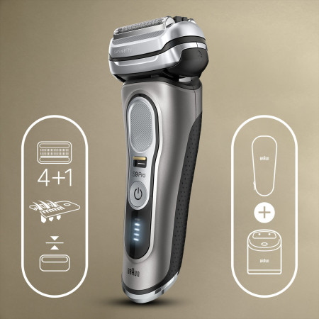 Braun | Shaver | 9465CC | Operating time (max) 60 min | Wet & Dry | Graphite