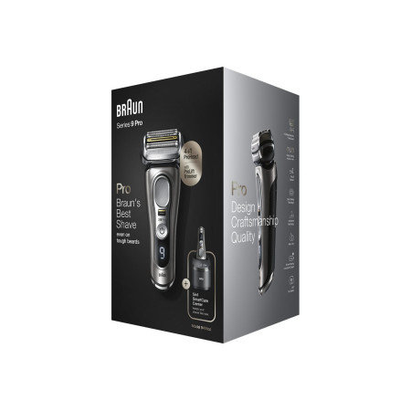 Braun | Shaver | 9465CC | Operating time (max) 60 min | Wet & Dry | Graphite