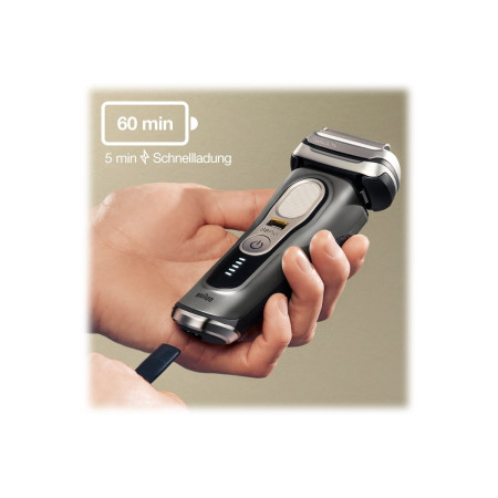 Braun | Shaver | 9465CC | Operating time (max) 60 min | Wet & Dry | Graphite