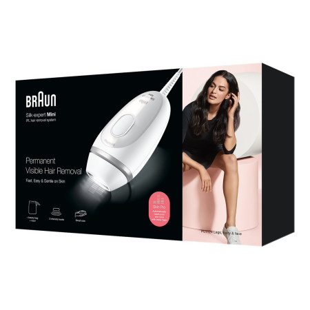 Braun | PL1124 Silk-expert Mini IPL | Epilator | Operating time (max) min | Bulb lifetime (flashes) 300.000 | Number of power le