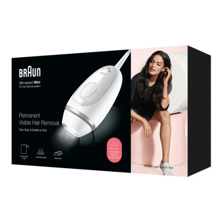 Braun | PL1124 Silk-expert Mini IPL | Epilator | Operating time (max) min | Bulb lifetime (flashes) 300.000 | Number of power le