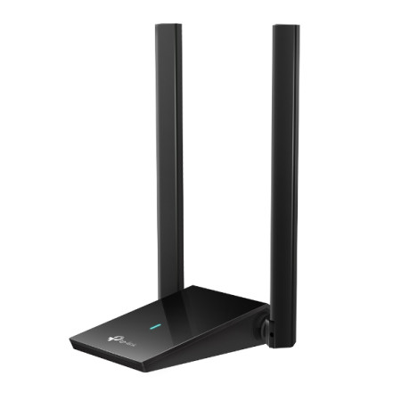 AX1800 Dual Antennas High Gain Wireless USB Adapter | Archer TX20U Plus | 802.11ax | 574+1201 Mbit/s | 10/100/1000 Mbit/s | Ethe