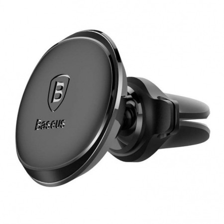 Baseus magnetic car air vent holder (Overseas Edition) black (Black)