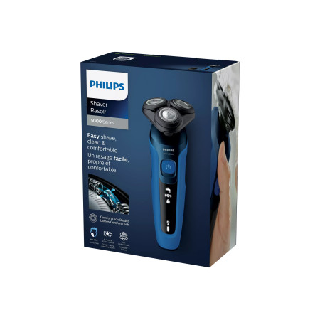 Philips Electric Shaver S5466/17 Operating time (max) 45 min Wet & Dry Lithium Ion Royal Blue