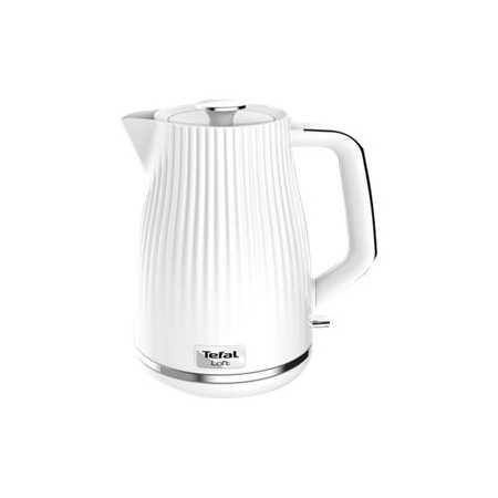 TEFAL | Electric Kettle | KO250130 | Electric | 2400 W | 1.7 L | Plastic | 360 rotational base | White