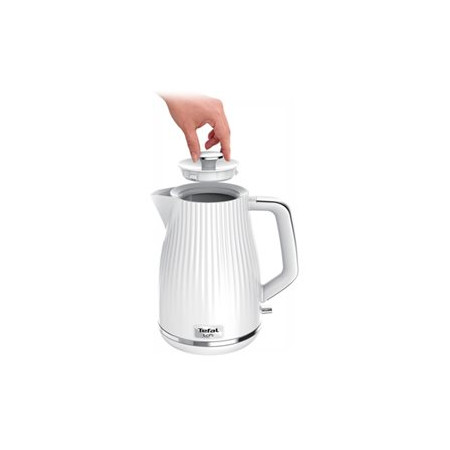 TEFAL | Electric Kettle | KO250130 | Electric | 2400 W | 1.7 L | Plastic | 360 rotational base | White