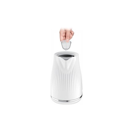 TEFAL | Electric Kettle | KO250130 | Electric | 2400 W | 1.7 L | Plastic | 360 rotational base | White