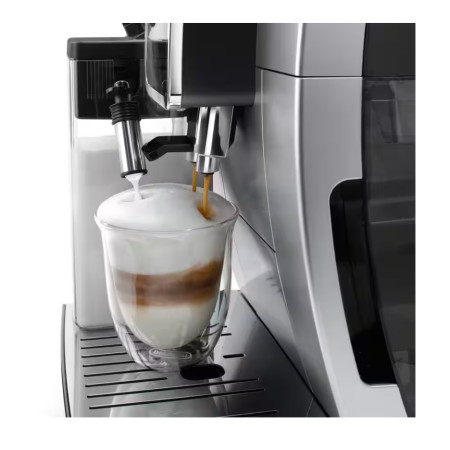 Delonghi | Coffee Maker | Dinamica Plus ECAM380.85.SB | Pump pressure 15 bar | Built-in milk frother | Automatic | 1450 W | Stai