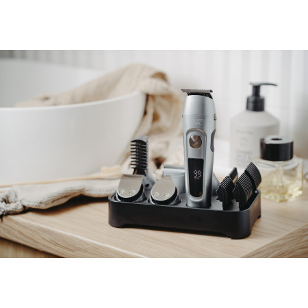 Adler | Grooming 6 in 1 Set | AD 2944 | Cordless | Number of length steps 6 | Stainless Steel/Black