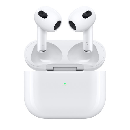 Apple | AirPods (3rd generation) with Lightning Charging Case | Wireless | In-ear | Noise canceling | Wireless | White