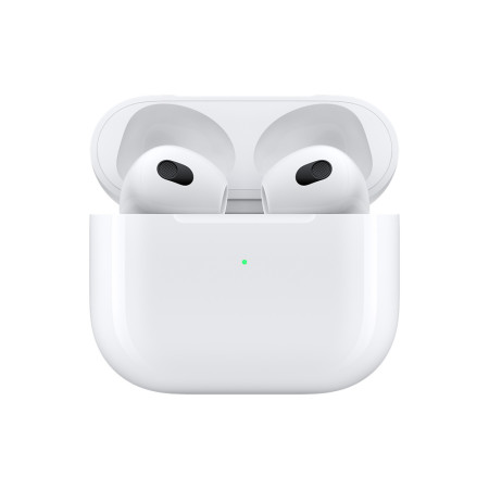 Apple | AirPods (3rd generation) with Lightning Charging Case | Wireless | In-ear | Noise canceling | Wireless | White