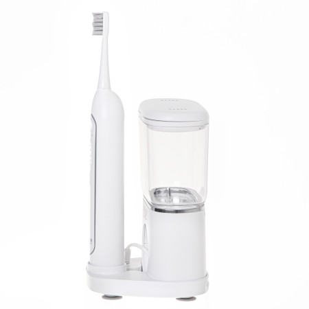 Adler 2-in-1 Water Flossing Sonic Brush | AD 2180w | Rechargeable | For adults | Number of brush heads included 2 | Number of te