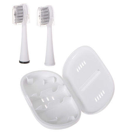 Adler 2-in-1 Water Flossing Sonic Brush | AD 2180w | Rechargeable | For adults | Number of brush heads included 2 | Number of te