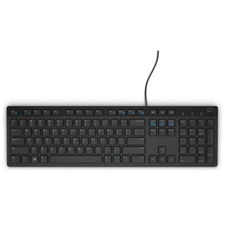 Dell | KB216 | Multimedia | Wired | EN | Black | Numeric keypad