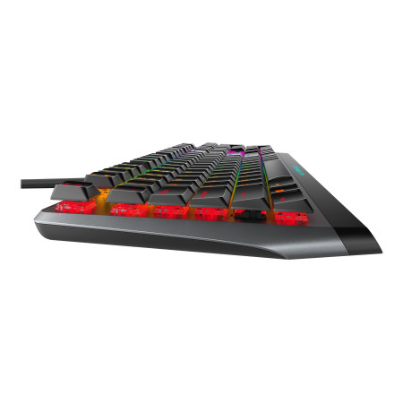 Dell | English | Numeric keypad | AW510K | Mechanical Gaming Keyboard | Alienware Gaming Keyboard | RGB LED light | EN | Dark Gr