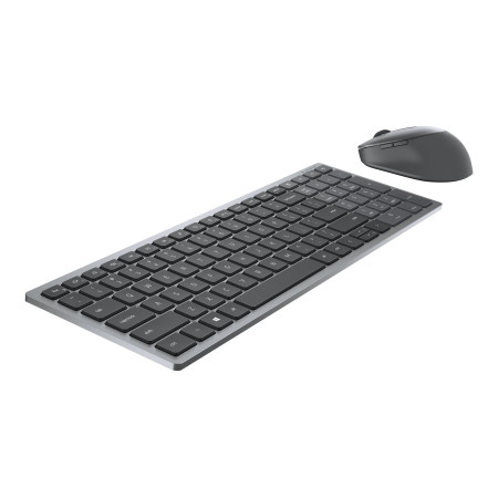 Dell | Keyboard and Mouse | KM7120W | Keyboard and Mouse Set | Wireless | Batteries included | RU | Bluetooth | Titan Gray | Num