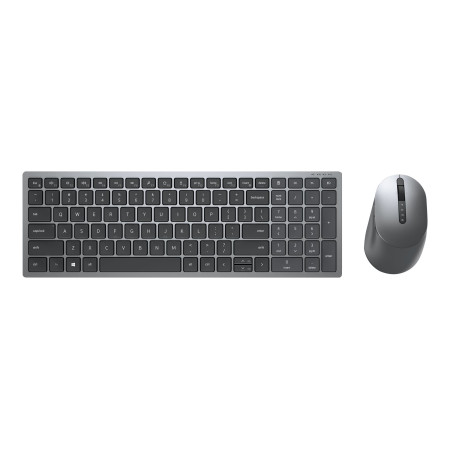 Dell | Keyboard and Mouse | KM7120W | Keyboard and Mouse Set | Wireless | Batteries included | RU | Bluetooth | Titan Gray | Num