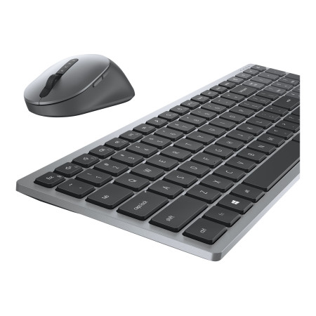 Dell | Keyboard and Mouse | KM7120W | Keyboard and Mouse Set | Wireless | Batteries included | NORD | Bluetooth | Titan Gray | N