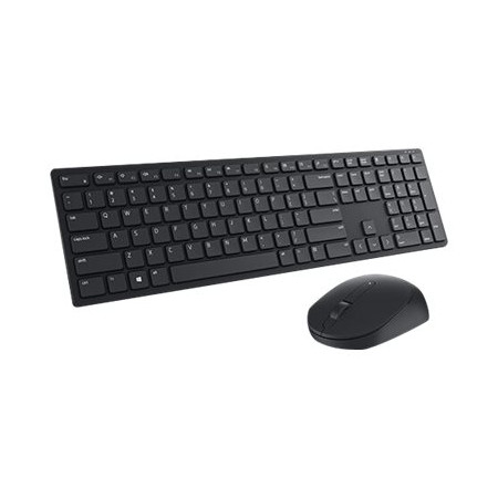 Dell | Pro Keyboard and Mouse (RTL BOX) | KM5221W | Keyboard and Mouse Set | Wireless | Batteries included | RU | Black | Wirele