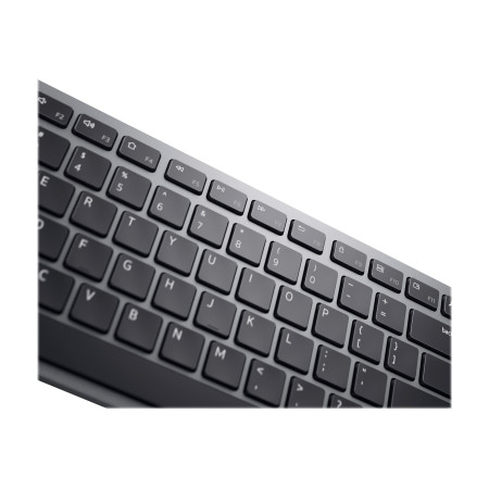 Dell | Keyboard | KB700 | Keyboard | Wireless | US | m | Titan Gray | 2.4 GHz, Bluetooth 5.0 | g