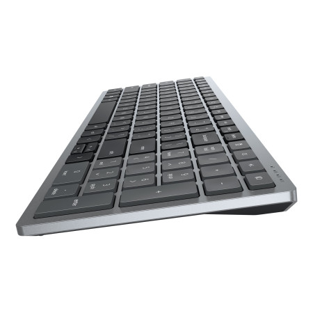 Dell | Keyboard | KB740 | Keyboard | Wireless | US | m | Titan Gray | 2.4 GHz, Bluetooth 5.0 | 506 g