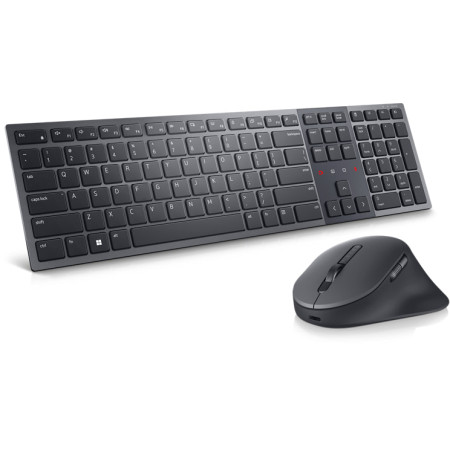 Dell | Premier Collaboration Keyboard and Mouse | KM900 | Keyboard and Mouse Set | Wireless | LT | Graphite | USB-A | Wireless c