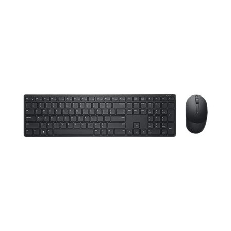 Dell KM5221W Pro | Keyboard and Mouse Set | Wireless | Ukrainian | Black | 2.4 GHz