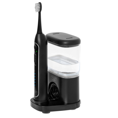 Adler 2-in-1 Water Flossing Sonic Brush | AD 2180b | Rechargeable | For adults | Number of brush heads included 2 | Number of te