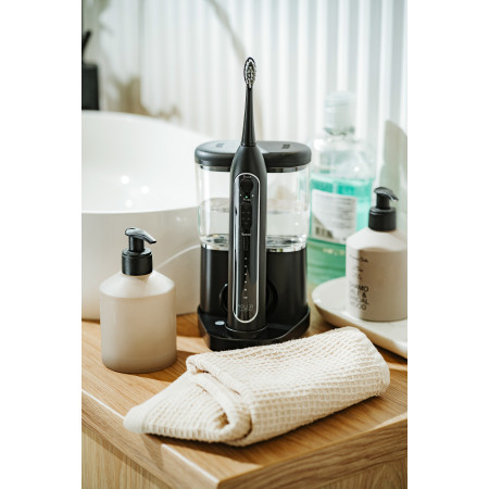 Adler 2-in-1 Water Flossing Sonic Brush | AD 2180b | Rechargeable | For adults | Number of brush heads included 2 | Number of te