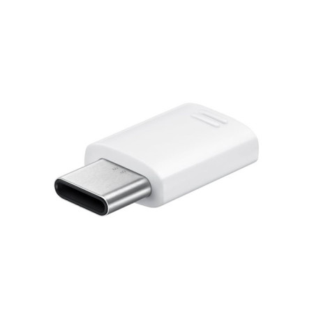 Adapter USB Type-C to microUSB (White)