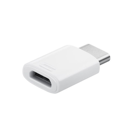 Adapter USB Type-C to microUSB (White)